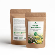 Lade das Bild in den Galerie-Viewer, Floraveda Schafswolldünger – Natürlicher Langzeitdünger mit Wasserspeicher für Gemüse, Obst & Zierpflanzen