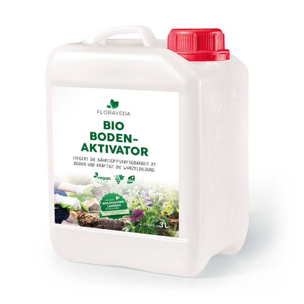 Floraveda Bio Bodenaktivator im 3-Liter-Kanister